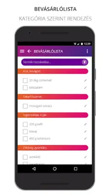 Smartlyst - az okos bevásárlól android App screenshot 11